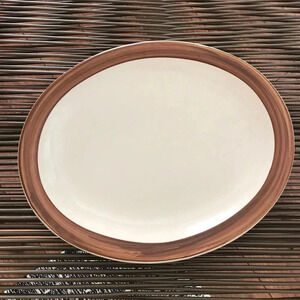 Vintage Restaurant Ware Rego Oval Serving Plate